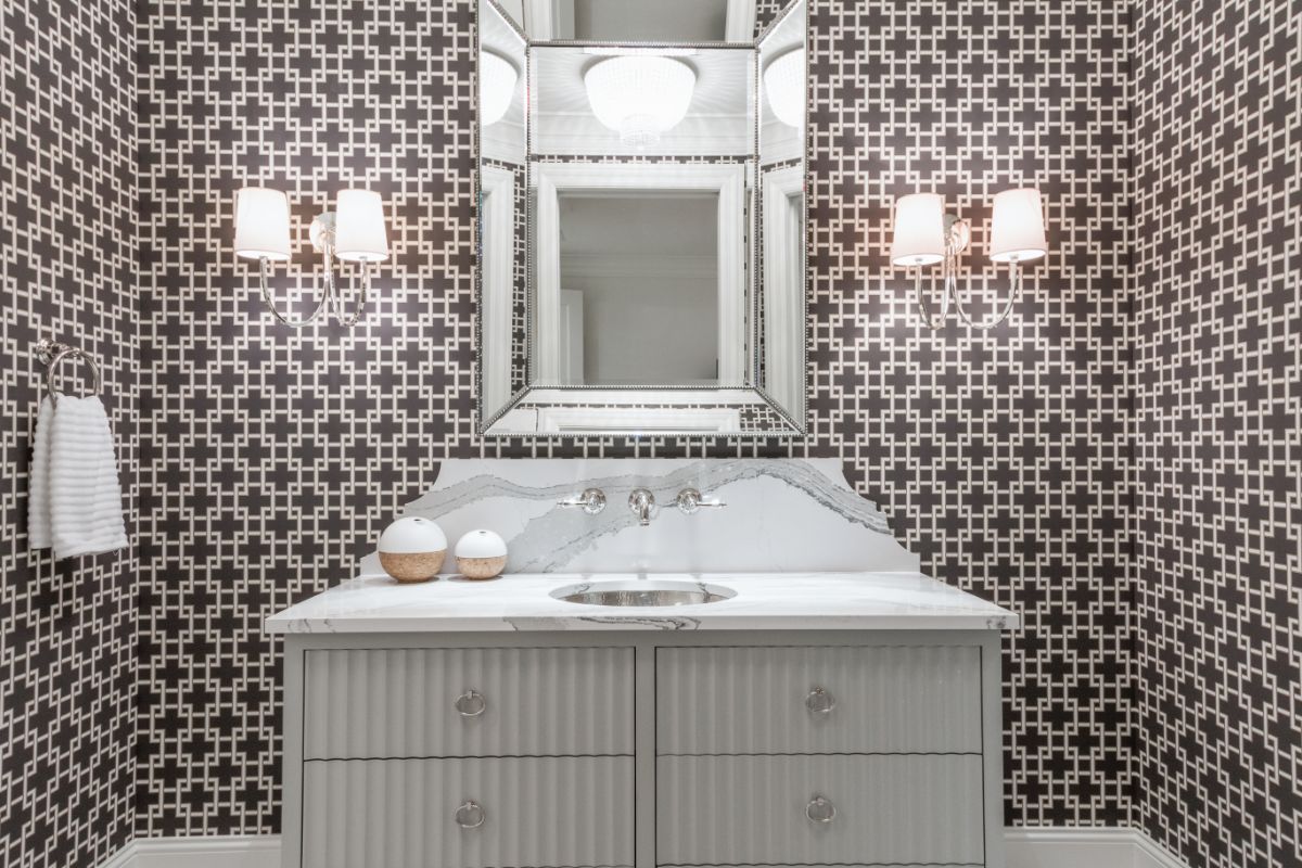 15 Bathroom Wallpaper Ideas For Your Perfect Home