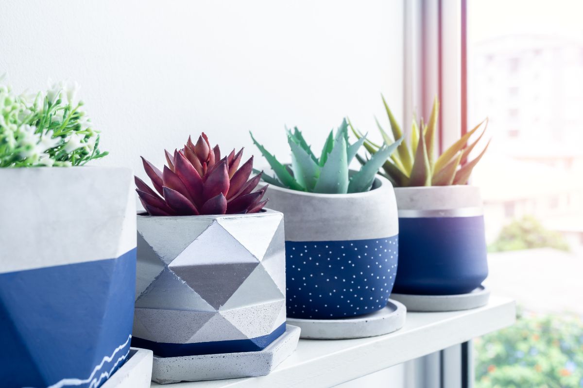 Boho Aztec Painted Terracotta Plant Pots You'll Love