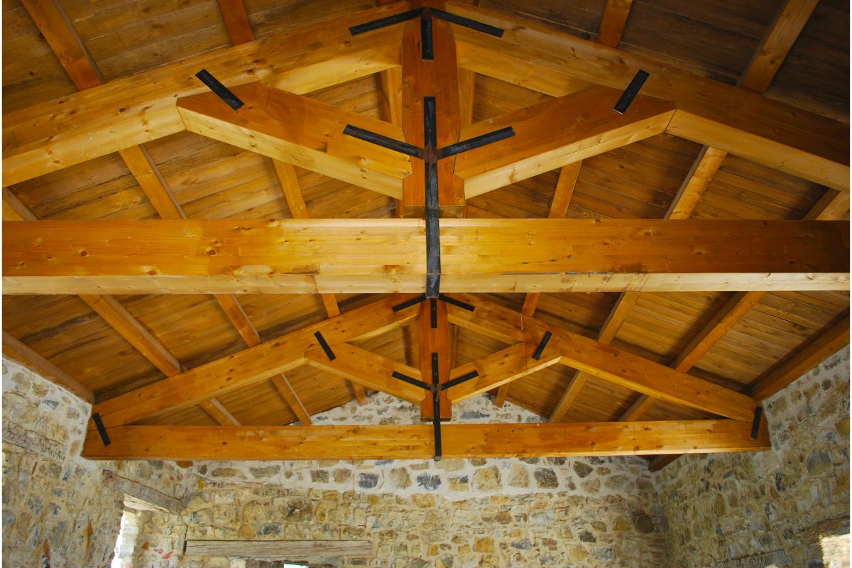 How To Create Inexpensive Fake Wood Beams With Ease